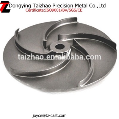 Sand casting centrifugal impeller/turbine impeller