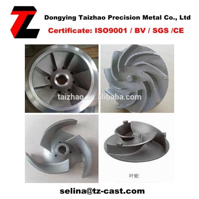 open/semi-open/closed oil pump Impeller with china manufacture price