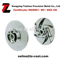 turbo semi-open impeller for submersible pump