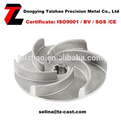 Customized nonstandard brass impeller for pumps